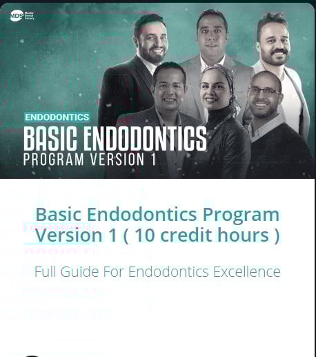 Basic Endodontics Program Version 1 ( 10 credit hours ) (Course)