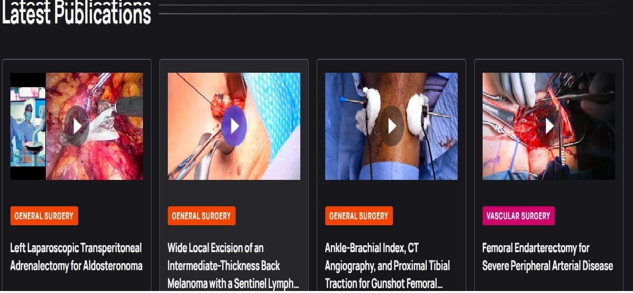 surgical Video Articles JOMI Video Journal Peer Reviewed 2023