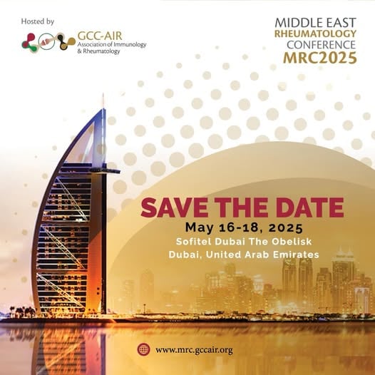 Association of Immunology and Rheumatology Middle East Rheumatology Conference 2025 Association of Immunology and Rheumatology Middle East Rheumatology Conference 2025
