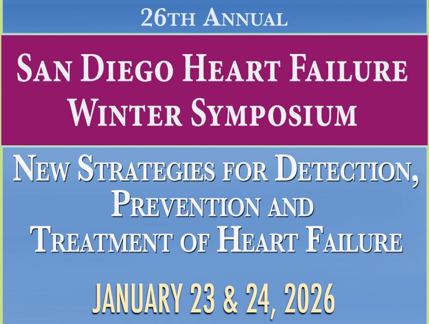Complete Conference Management 26th Annual San Diego Heart Failure Winter Symposium 2026 Complete Conference Management 26th Annual San Diego Heart Failure Winter Symposium 2026