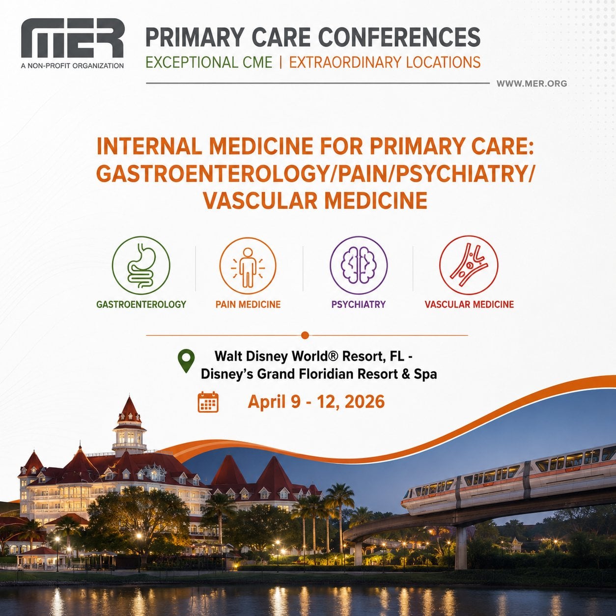 MER Primary Care Conferences Internal Medicine for Primary Care Gastro Pain Psych Vasc Apr 09-12, 2026 MER Primary Care Conferences Internal Medicine for Primary Care Gastro Pain Psych Vasc Apr 09-12, 2026