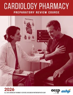 ACCP-ASHP Cardiology Pharmacy Preparatory Review Course Online Book, Online Course, CE 2026 (Videos + Audios + Slides)